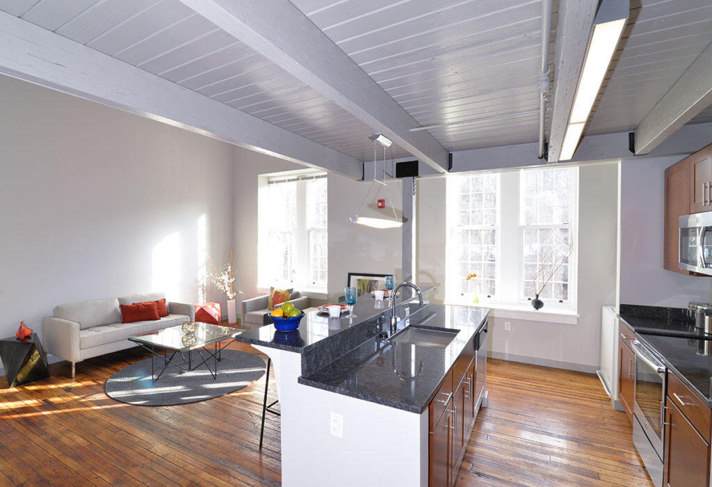 Whitehall Mill apartment interior